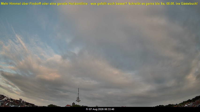 Aktuelles WebCam-Bild aus Bremen-Findorff