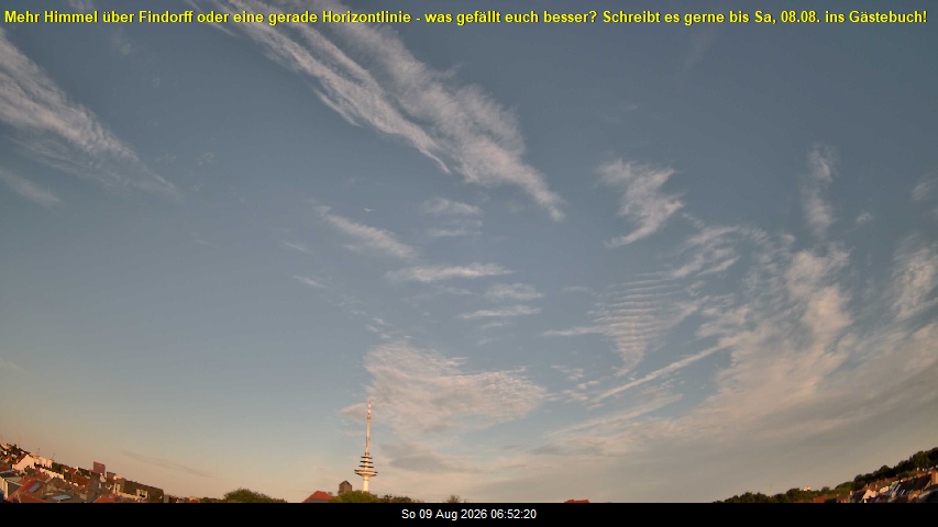 Aktuelles WebCam-Bild aus Bremen-Findorff