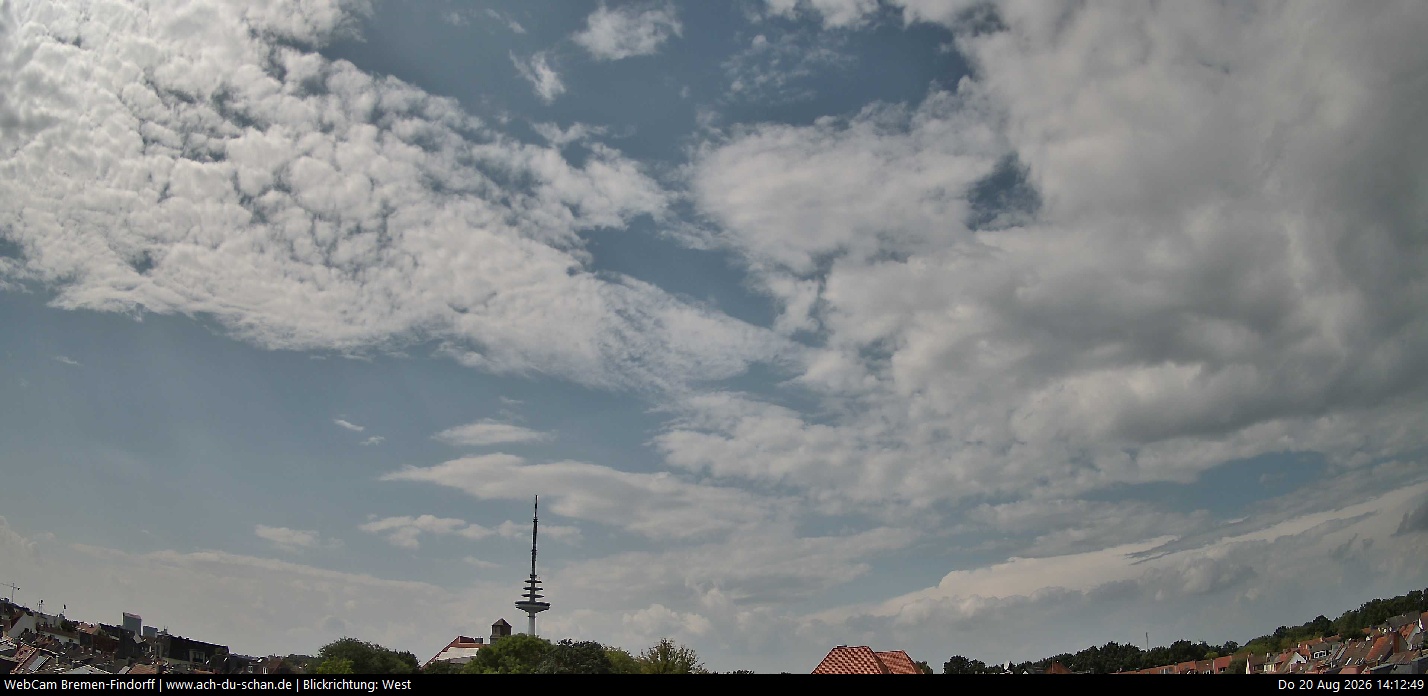 Aktuelles WebCam-Bild aus Bremen-Findorff
