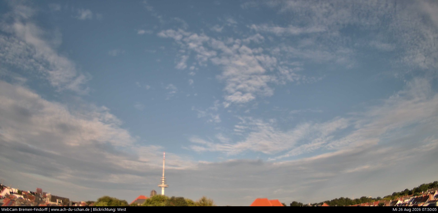 Aktuelles WebCam-Bild aus Bremen-Findorff