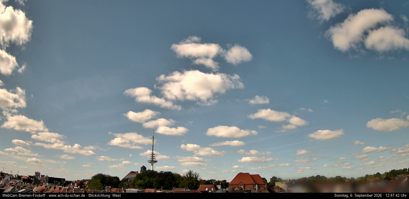 Aktuelles WebCam-Bild aus Bremen-Findorff