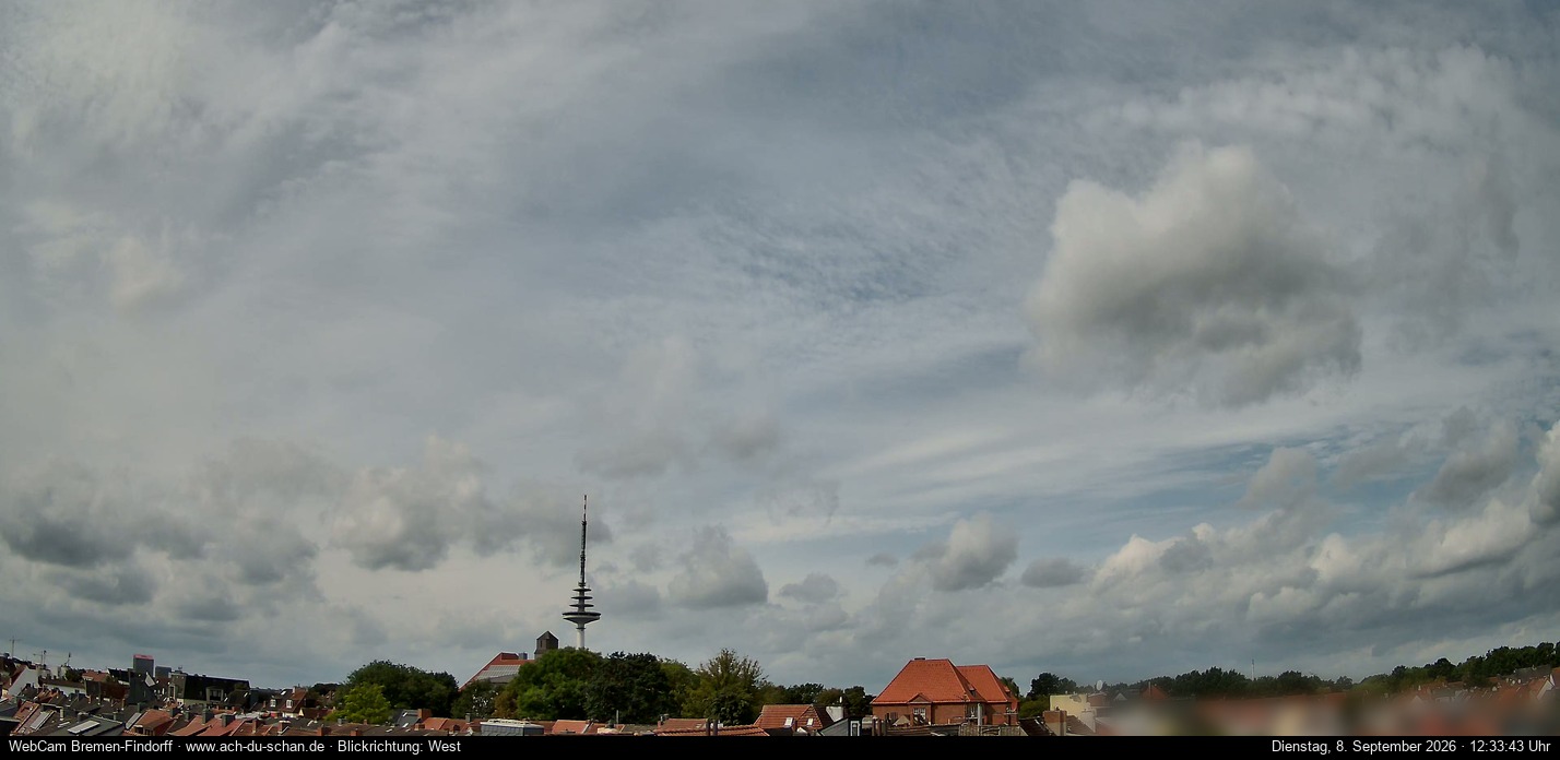 Aktuelles WebCam-Bild aus Bremen-Findorff