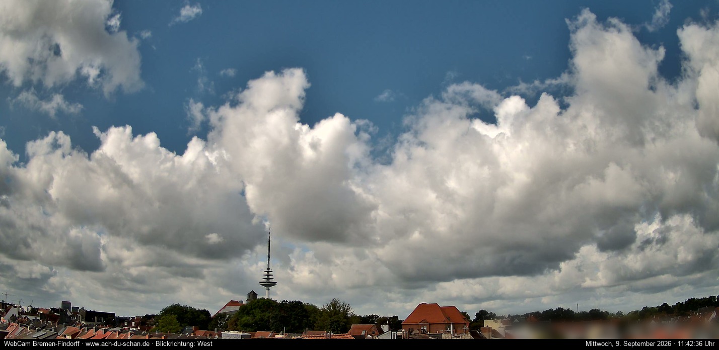Aktuelles WebCam-Bild aus Bremen-Findorff