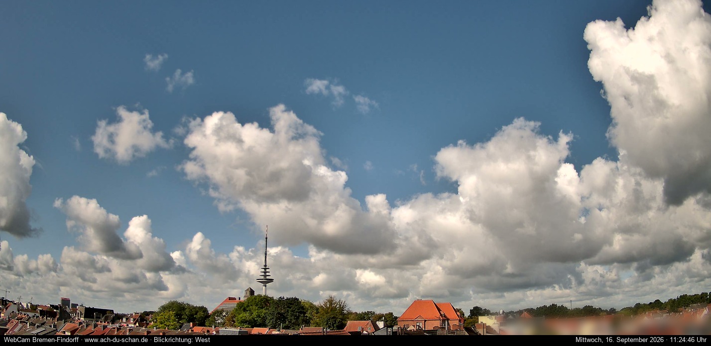 Aktuelles WebCam-Bild aus Bremen-Findorff
