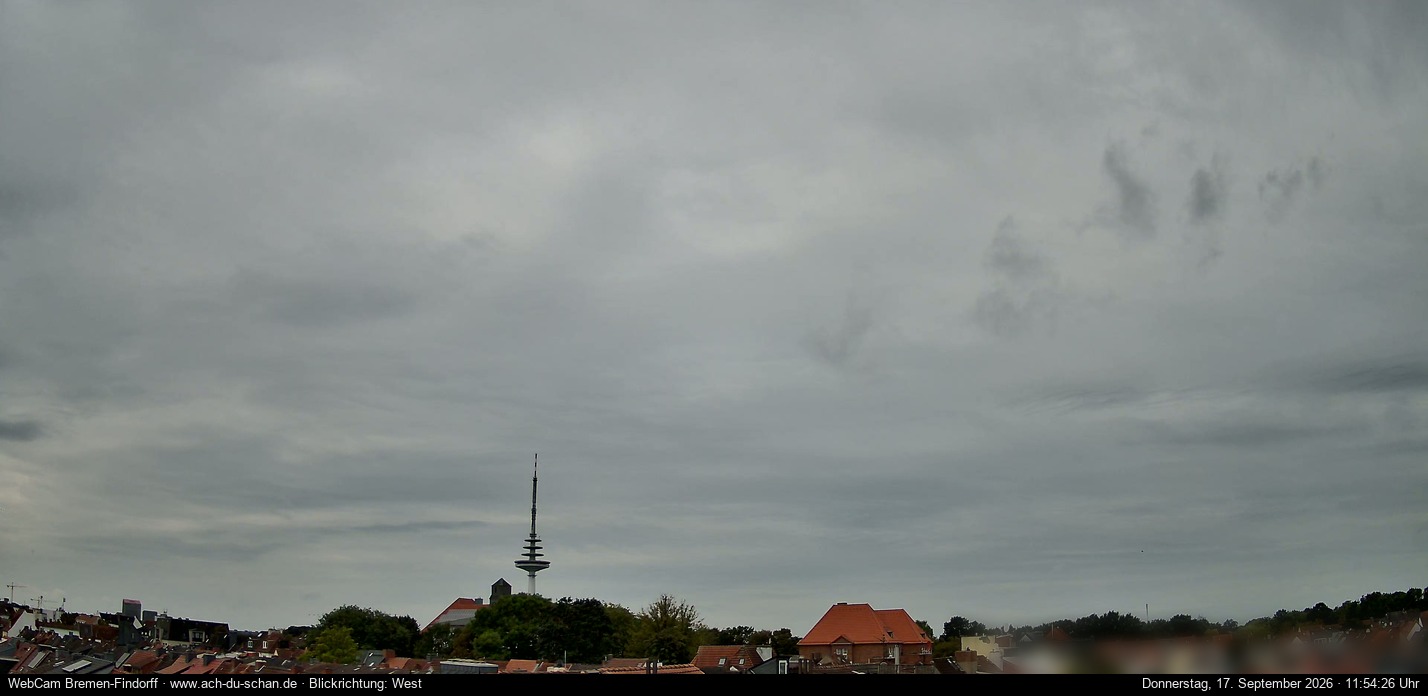 Aktuelles WebCam-Bild aus Bremen-Findorff