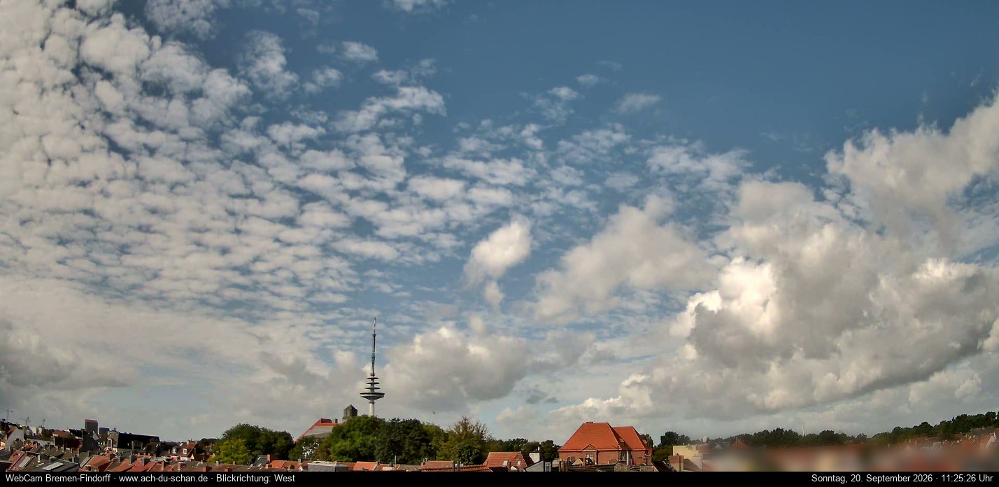 Aktuelles WebCam-Bild aus Bremen-Findorff