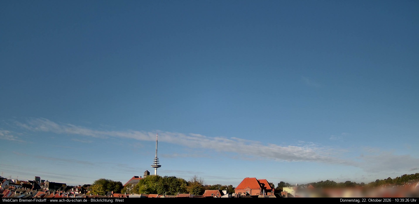 Aktuelles WebCam-Bild aus Bremen-Findorff