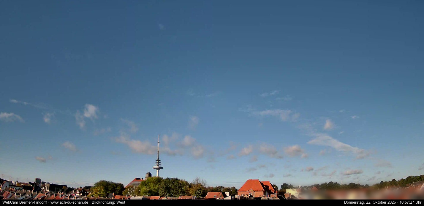 Aktuelles WebCam-Bild aus Bremen-Findorff