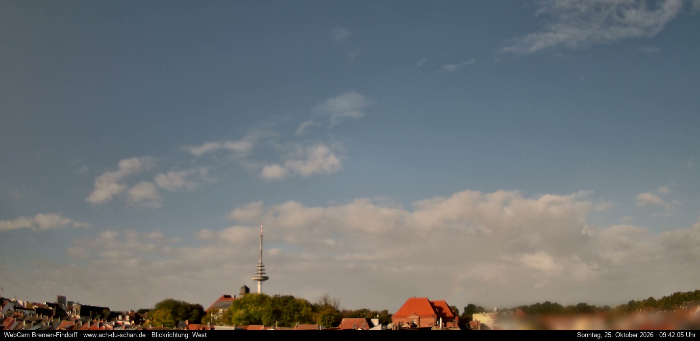 Aktuelles WebCam-Bild aus Bremen-Findorff