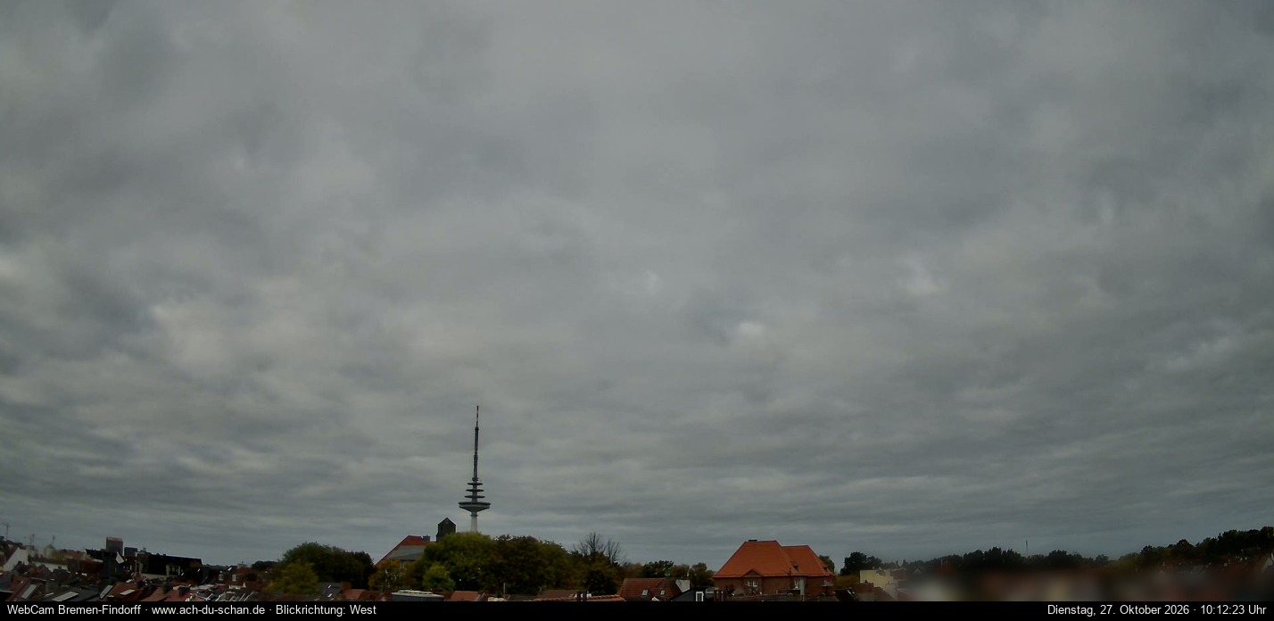Aktuelles WebCam-Bild aus Bremen-Findorff