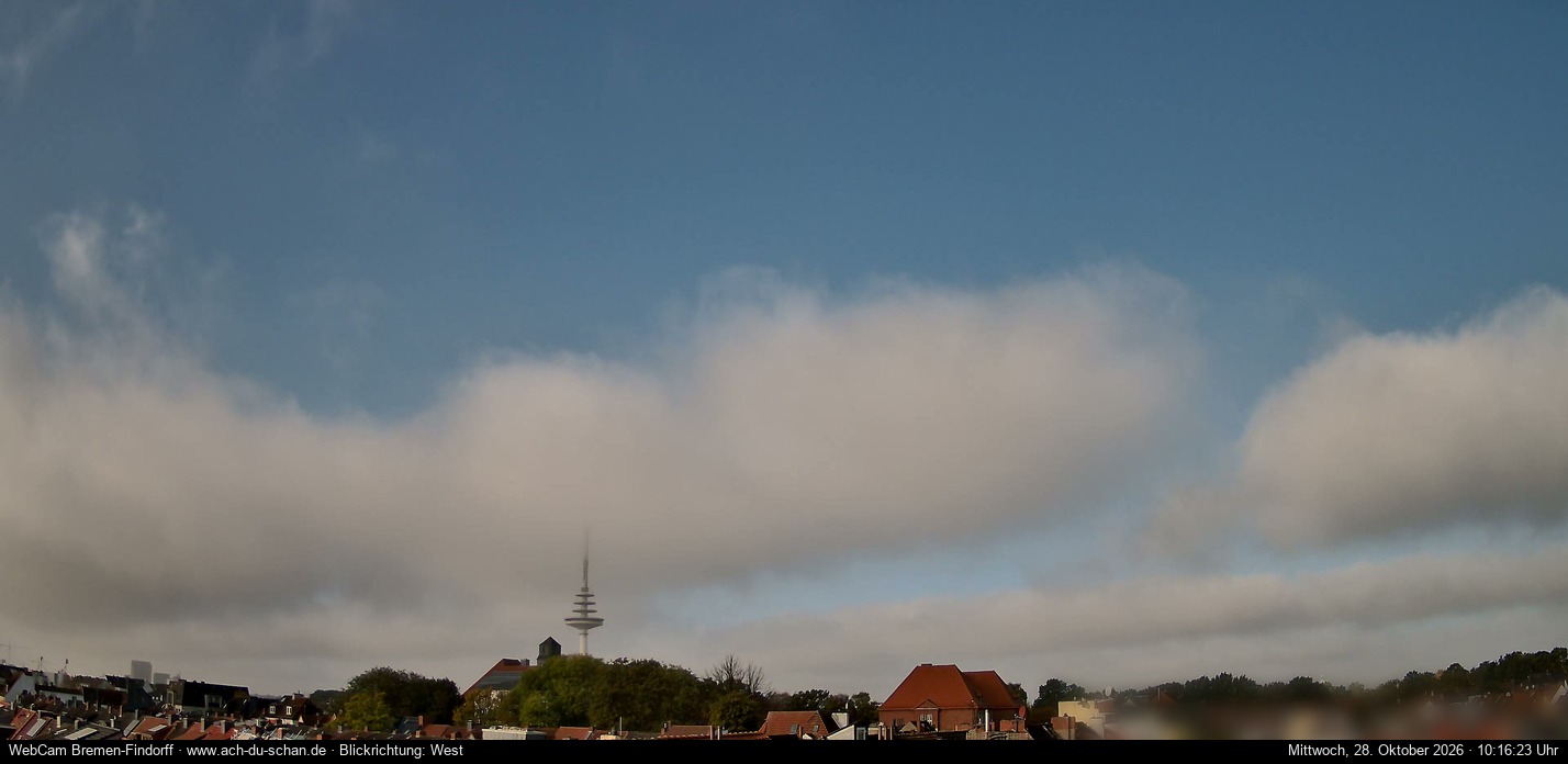 Aktuelles WebCam-Bild aus Bremen-Findorff