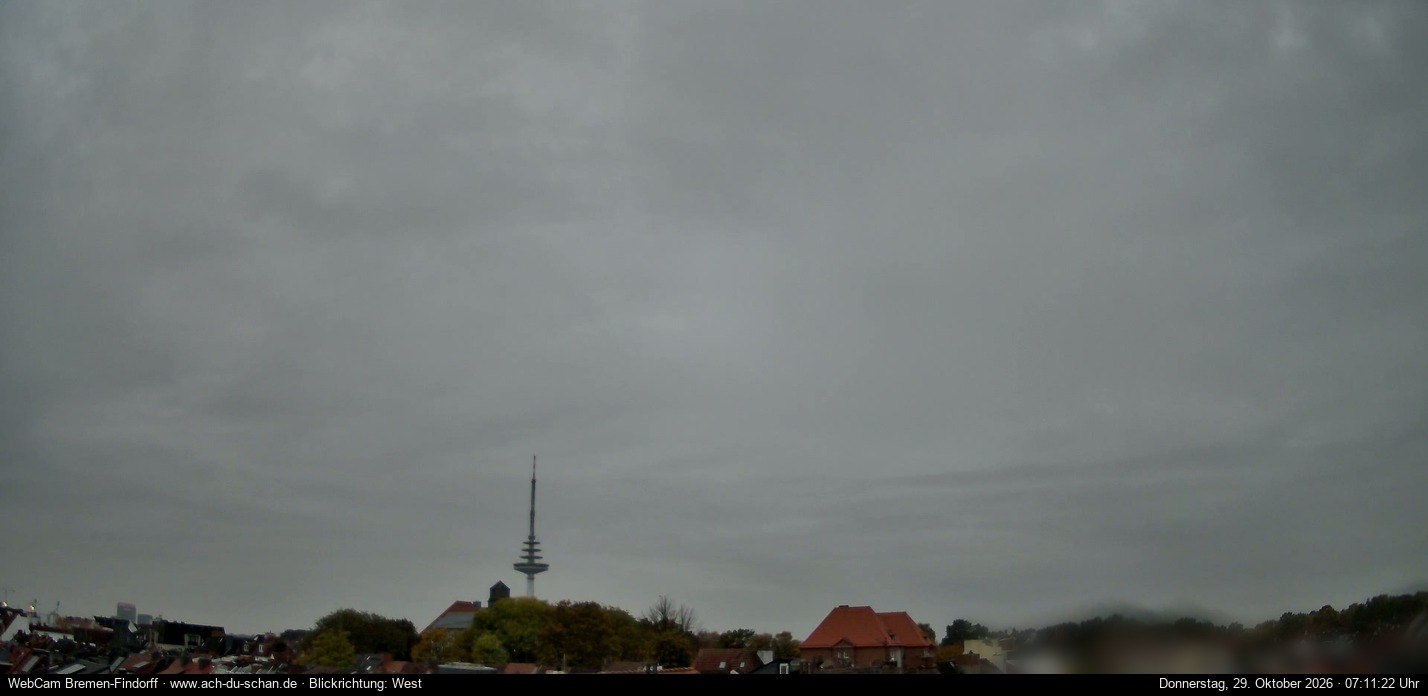 Aktuelles WebCam-Bild aus Bremen-Findorff