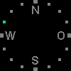 W-NW 3,3km/h, Böen 4,8km/h, max 22,5km/h um 14:59%
